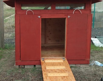 Planos para construir una caseta modular para patos de 1,5 m x 1,5 m (Cabaña para patos)