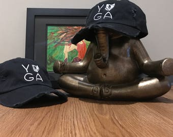 The Drishtiq Yoga Baseball Cap - Yoga Stacked