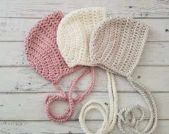 etsy baby bonnet