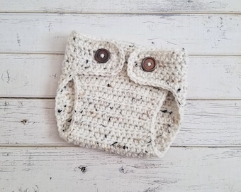 Crochet Diaper Cover, Crochet Button Diaper Cover, Crocheted Newborn Diaper Cover, Baby Boy Diaper Cover, Baby Diaper Cover, MADE 2 ORDER