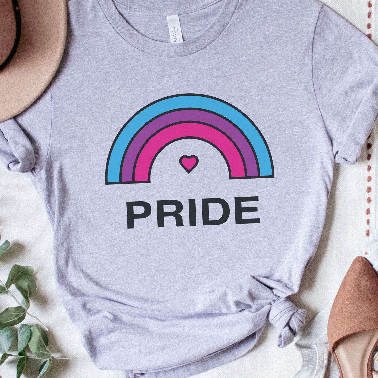 Bi Pride Flag Rainbow Shirt for Pride Month Bisexual Pride | Etsy