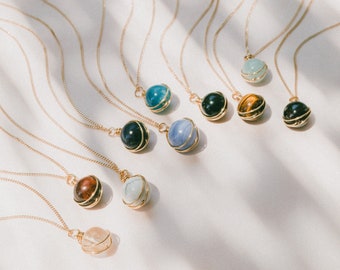 ★PEARLY MORE★ Small Crystal Slide Ball Necklace il_340x270.3987790201_lsiz.jpg
