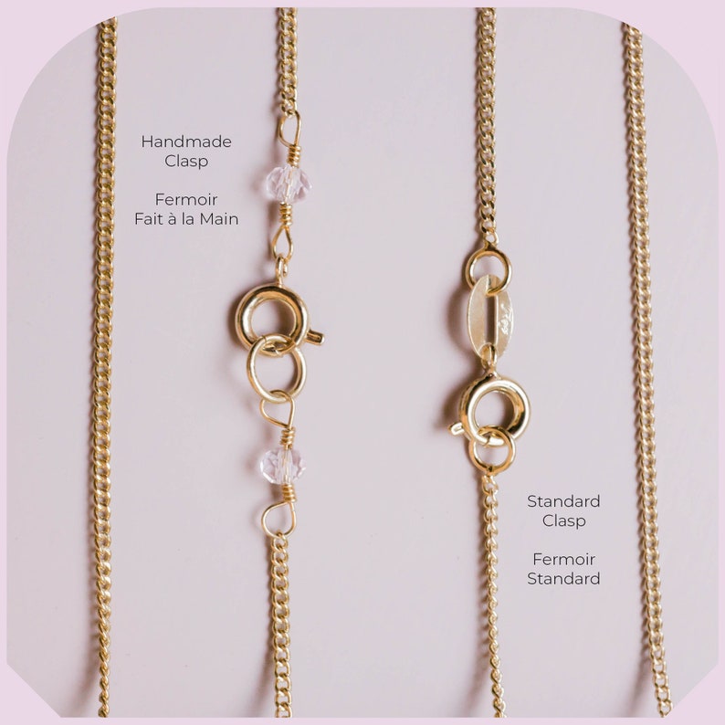 Raw Clear Quartz Necklace Gold Chain, Gemstone Healing Crystal Pendant, Quartz Jewelry Raw Crystal Necklace image 9