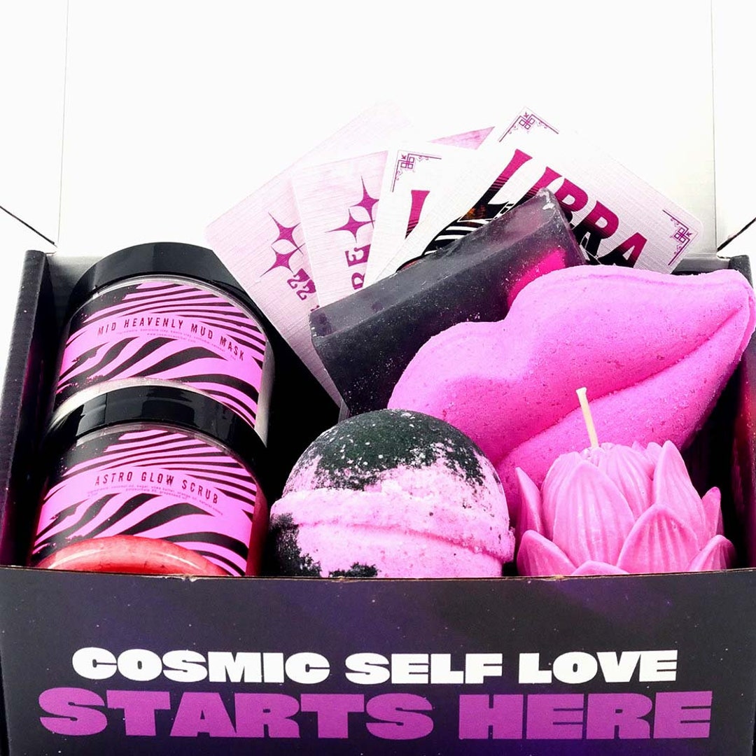 Astrology Selfcare Gift Box Zodiac Spa Gift Box Birthday Etsy