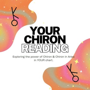 Leitura do mapa natal da astrologia de Chiron, leitura detalhada do mapa natal para cura e crescimento, deixe seu passado de lado, abrace seu futuro, transforme
