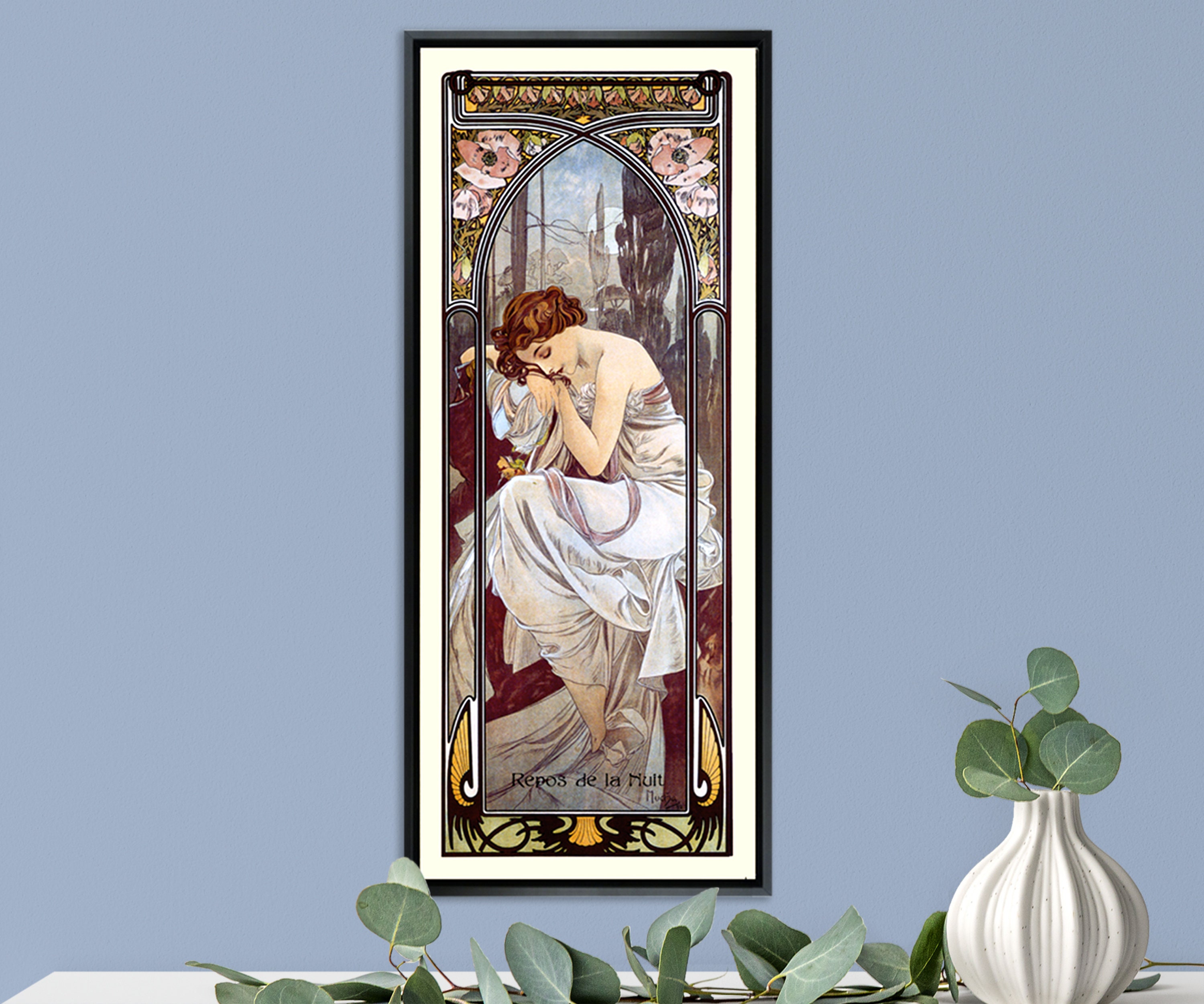 【額装セット】【DEATH NYC】Snoopy ×Alphonse Mucha 額装セット】【DEATH NYC】Snoopy ×Alphonse Mucha 額装セット