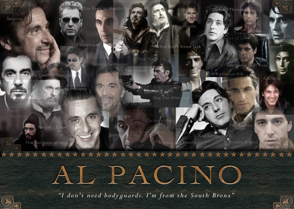 Al Pacino Limited Edition Print. A3 and A2 sizes available. | Etsy
