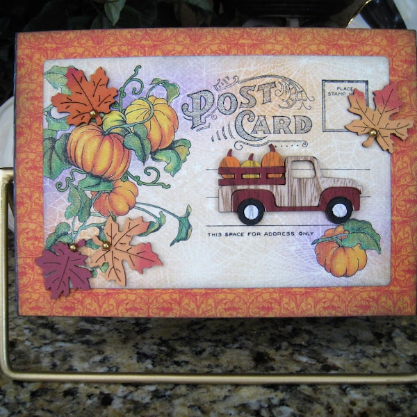 Halloween and Fall Framed Art - Reversable - Halloween Decor - Graphic 45