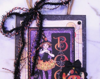 Halloween Treat Bag - Small - Vintage Halloween - Boo - Graphic 45