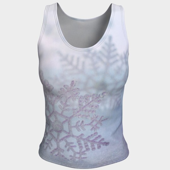 Snowflakes in the Snow 3D Tank Top