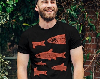 Salmon Fishing Shirt - Etsy Canada