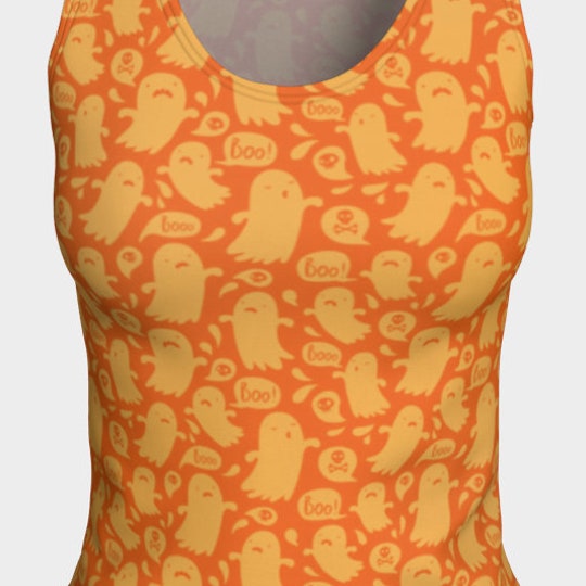 Ghost Chatter 3D Tank Top