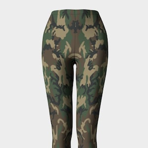 Women'S Camouflage Splice Sports Leggings