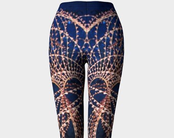 Leggings con estampado de coral Sea Whip, ropa deportiva para el océano