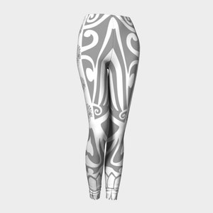 Tribal Skull Leggings, Active Wear, Workout Leggings,Leggins Woman, Yoga Pants,Gym Leggings,Festival Leggings, Rocker Leggings, Tribal Pants