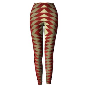 Navajo Eye Dazzler Leggings, Active Wear, Leggins Woman, Yoga Leggings,Gym Leggings, Festival Leggings, Indian Leggings, Southwestern, Aztec