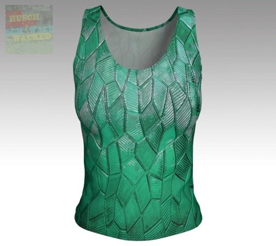 Christma Green Dragon Scales Tank Top, Fitted Tank Top, Athletic Tank Tops,  Fashion Tank, Women Yoga Tank Top, Workout Tank Top, Gym, -  Canada