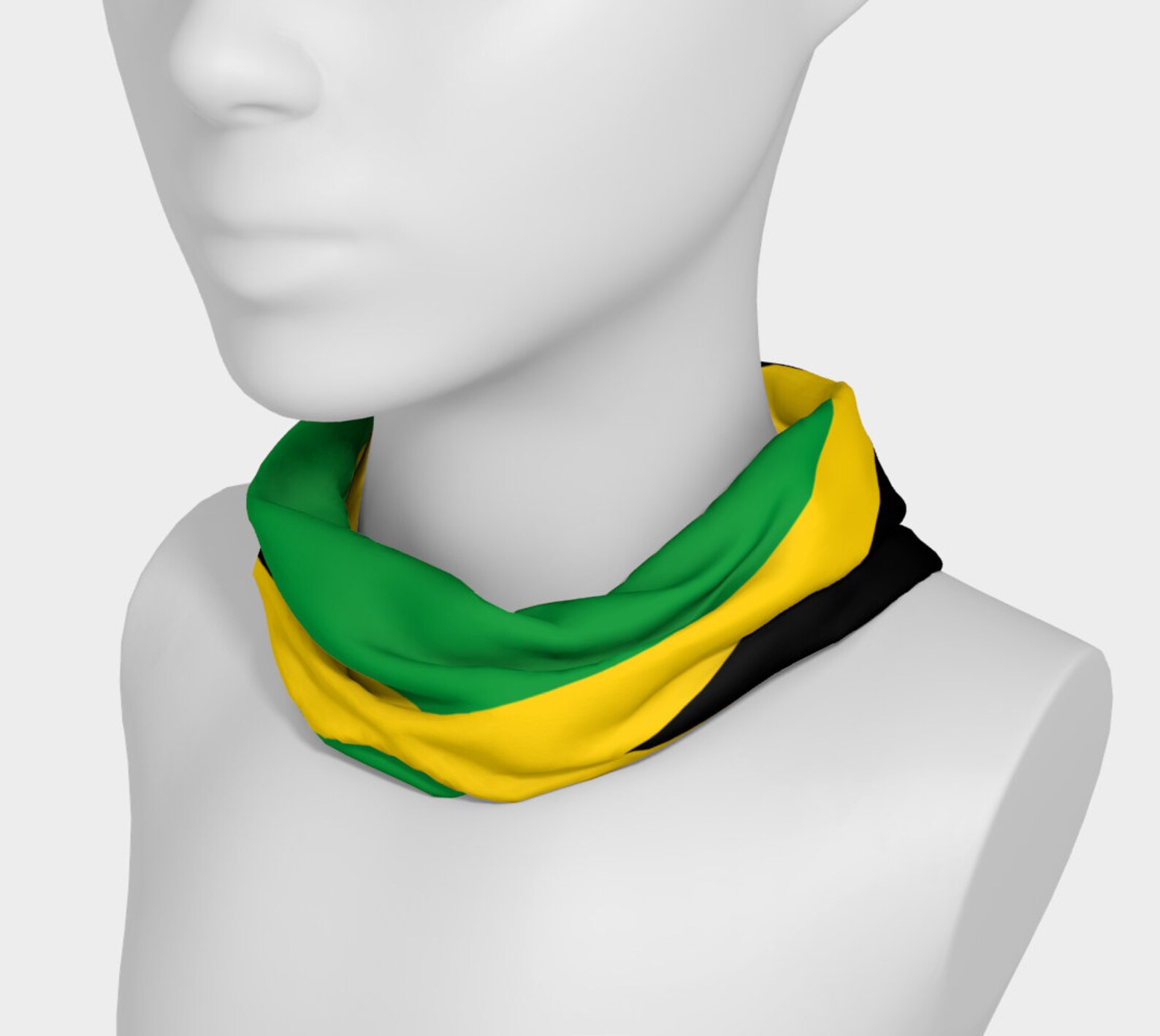 Flag of Jamaica Headband Bandanna Neck Scarf Yoga Headband Etsy