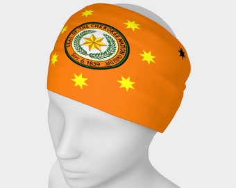 Stirnband mit Cherokee-Flagge: Ein Geschenk der amerikanischen Ureinwohner für ihn
