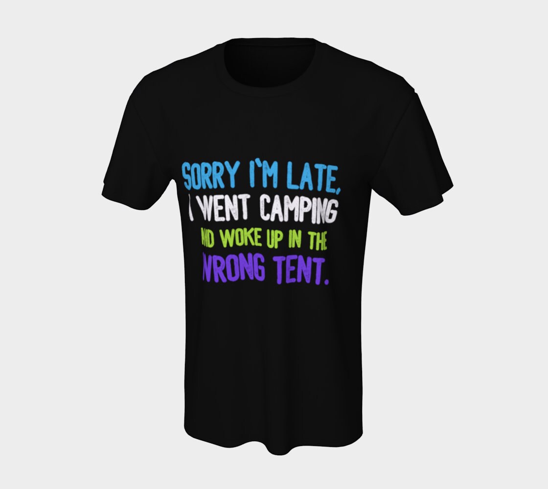 Funny Camping Tshirt, Unisex Tshirt,tshirt Men, Tshirt Men, Tshirt