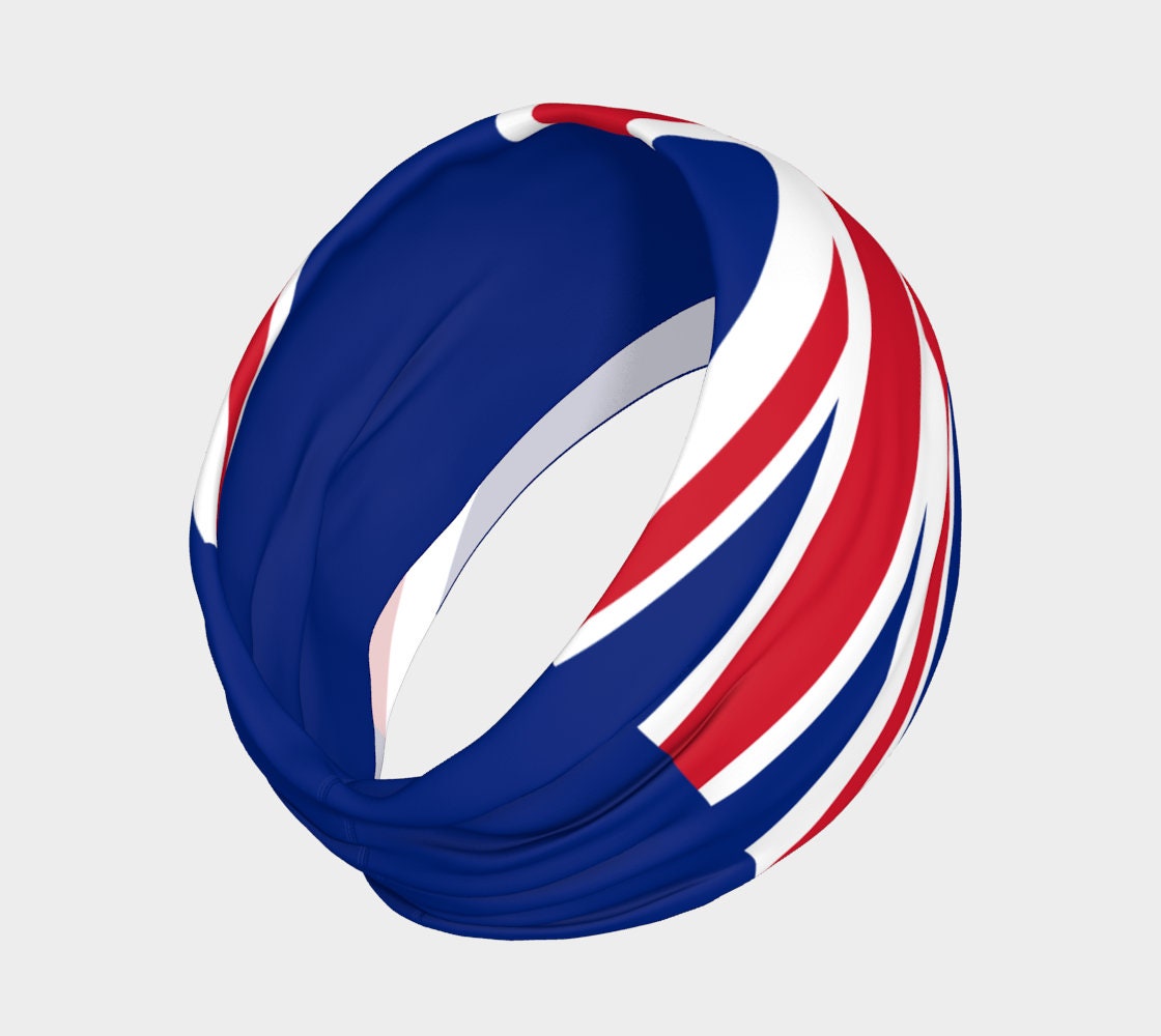 UK British Flag Headband, Bandana,head Bands,neck Scarf,yoga Headband