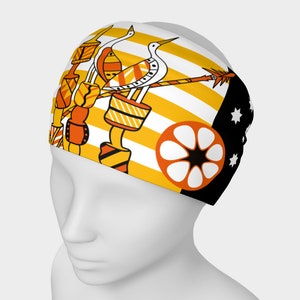 Bandera de los isleños de Tiwi Tunuvivi Aborigen Diadema Pañuelo Australia Indígenas Diadema Gimnasio Unisex Tubo Bufanda Chemo Headwear