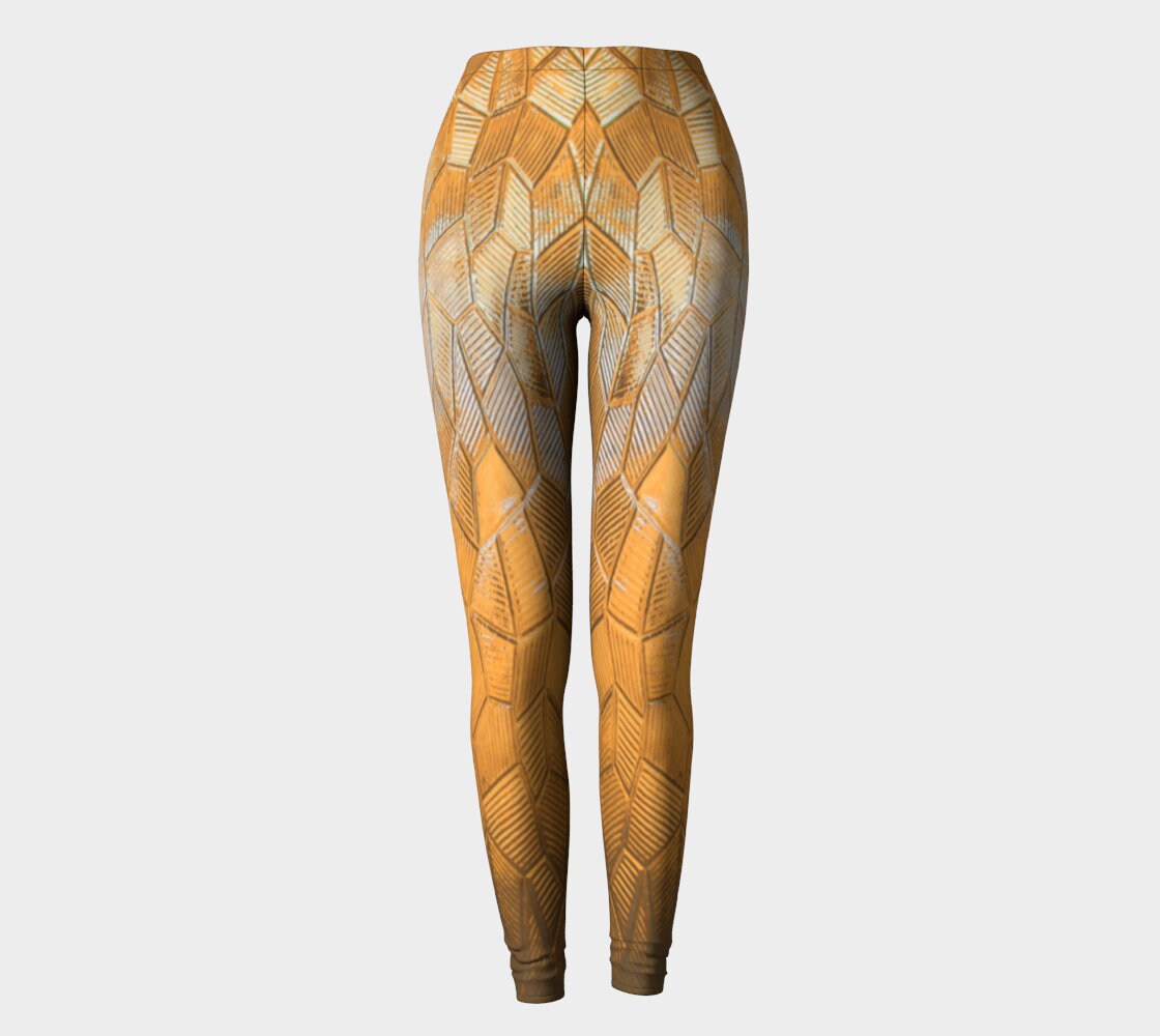 Orange Workout Leggings