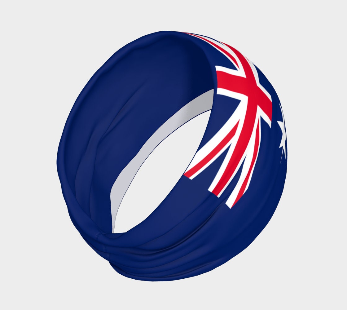 Flag of Australia Headband Bandanna Neck Scarf Yoga Etsy