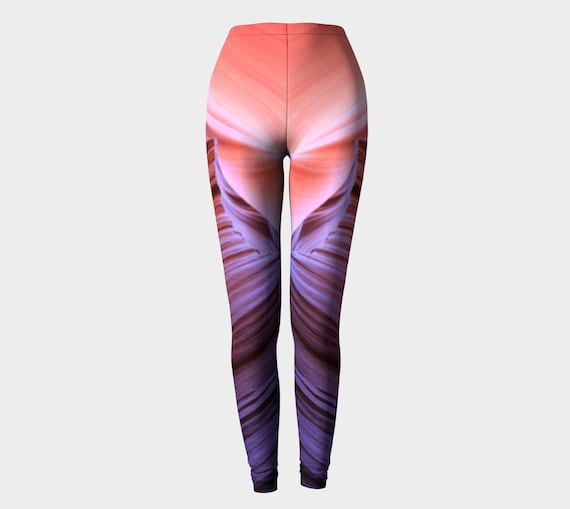 Sandstone Canyon Leggings, Active Wear,workout Leggings,leggins Woman,yoga  Leggings,gym Leggings,sand Stone,cliffs,pink Sand,desert Leggings 