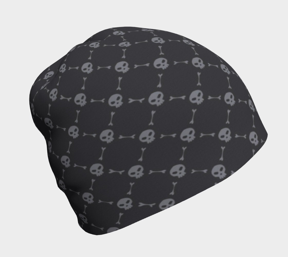 Skull and Crossbones Beanie Skull Cap 