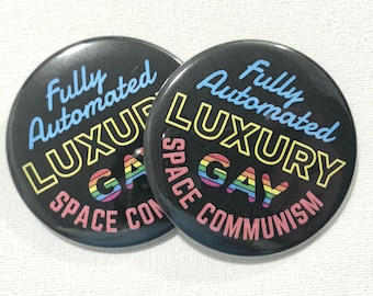 Boutons de luxe entièrement automatisés pour le communisme dans l'espace gay