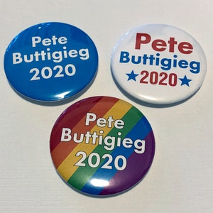 Pete Buttigieg Buttons (3-Pack)