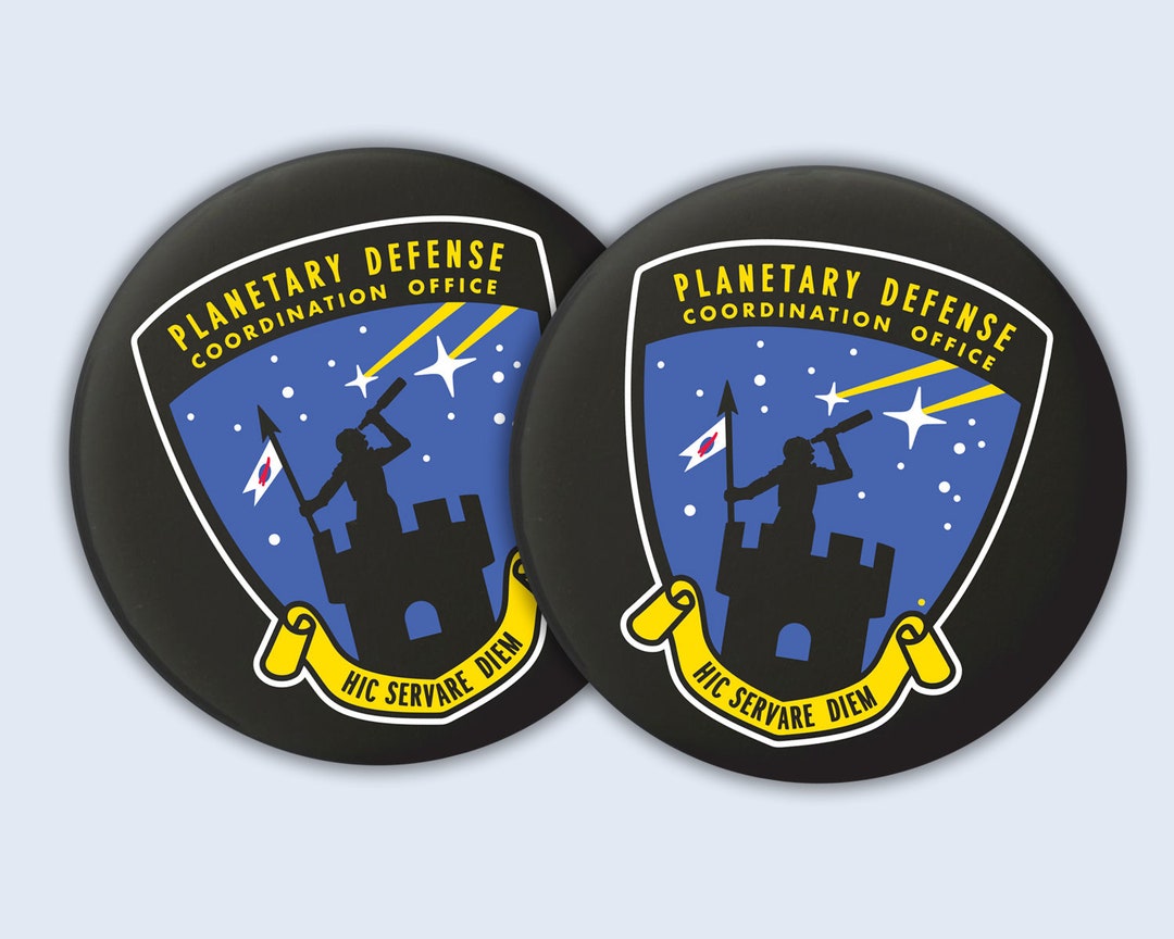 NASA Planetary Defense Coordination Office PDCO Buttons Etsy