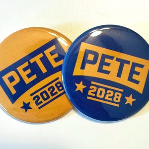 Pete Buttigieg President 2028 Buttons