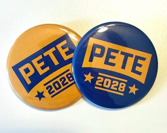 Pete Buttigieg President 2028 Buttons
