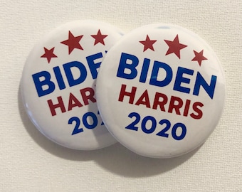 Joe Biden Kamala Harris 2020 Buttons