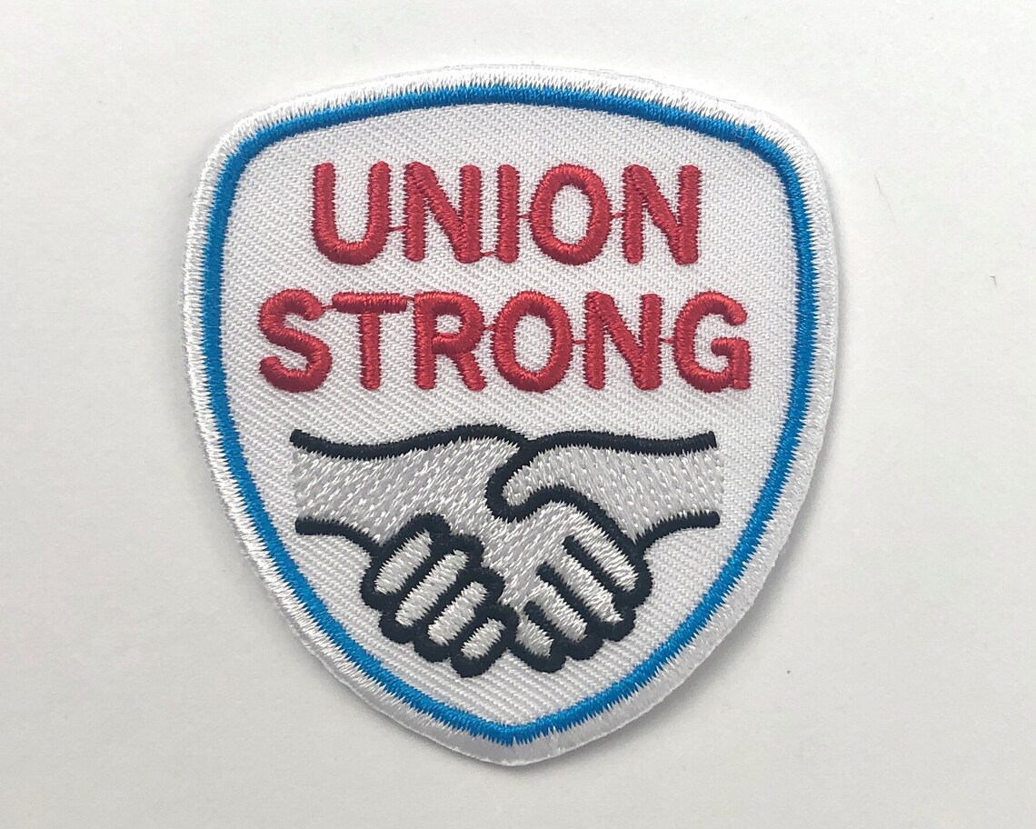 Union Strong Pro Union Patch - Etsy