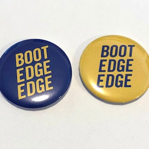 Buttigieg Boot Edge Edge Buttons