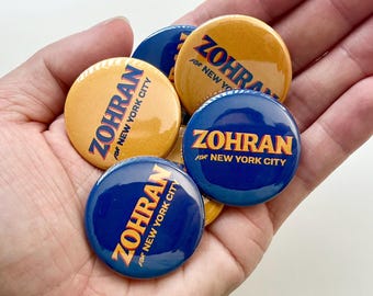 Zohran Mamdani Mini 1.5" Buttons