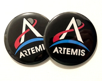 NASA Artemis Buttons
