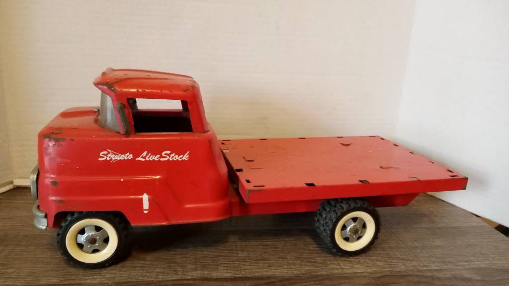 Vintage Structo Livestock Truck, Metal Toy Truck - Etsy