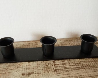 Taper Candle Holder Triple Hole