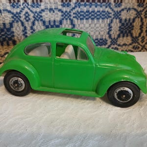 Vintage Hubleu Volkswagen Beetle toy car