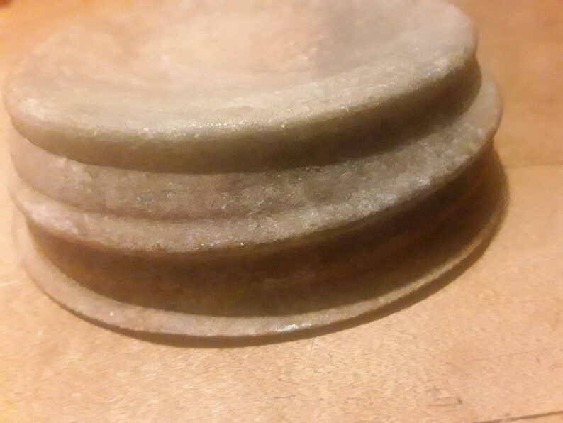 Vintage Genuine Porcelain Lined Mason Cap Rusty Jar Lid Etsy