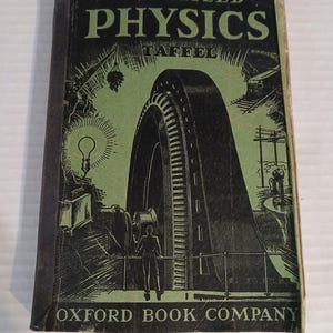 Visualized Physics Taffel Oxford Book Company Vintage Book