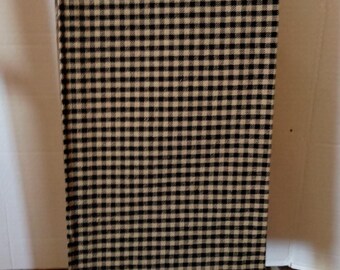 Cloth Towel, Black Checkered Gingham Kitchen Towel