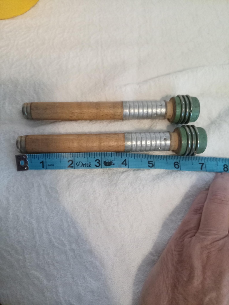 Vintage Wood Bobbin, Sewing Room Decor, or Craft Supply, Sold Individually image 4