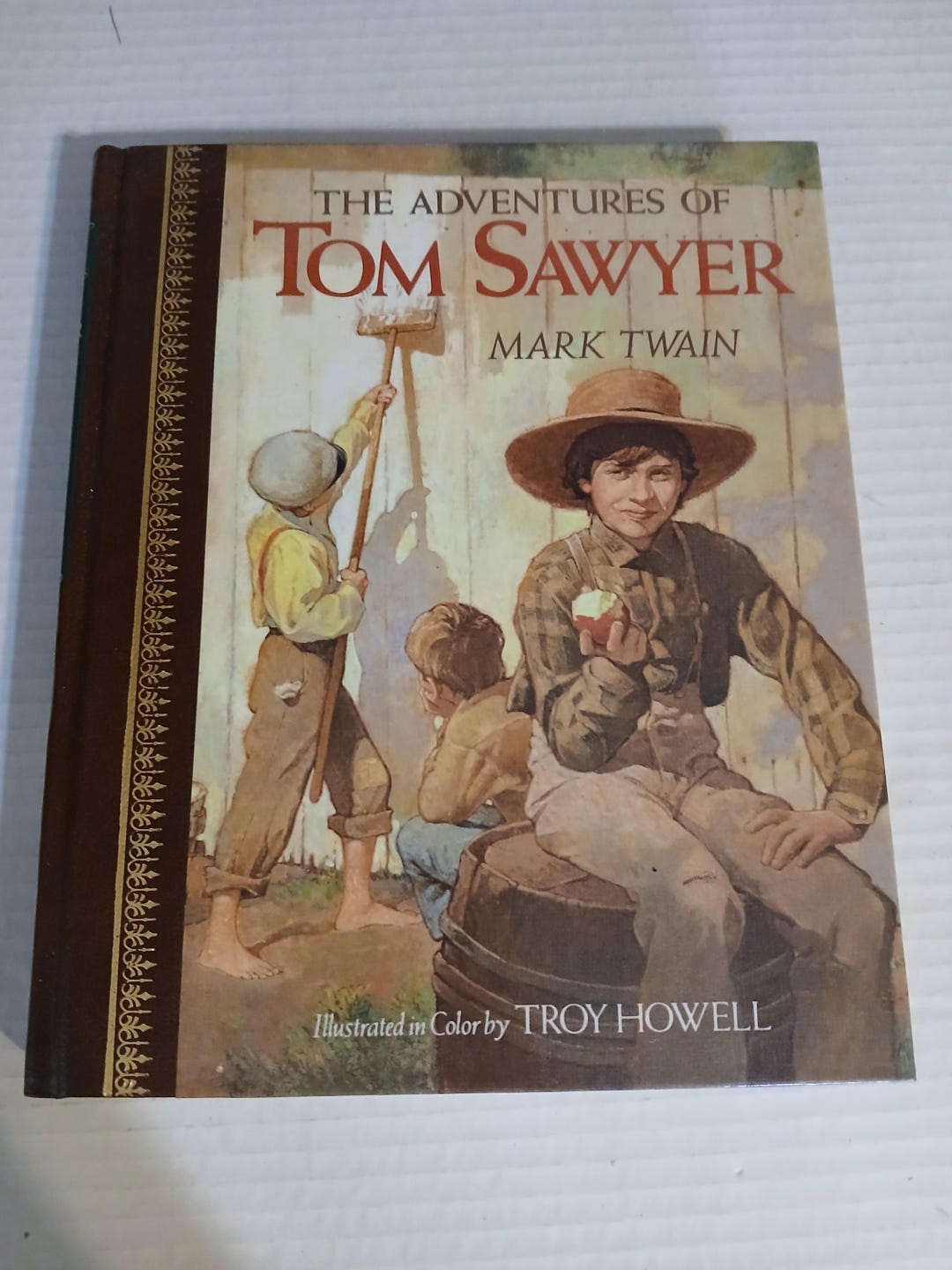 The Adventures of Tom Sawyer by Mark Twain Vintage Hardback Book - Etsy