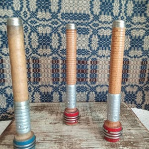 Vintage Wood Bobbin, Sewing Room Decor, or Craft Supply, Sold Individually image 3