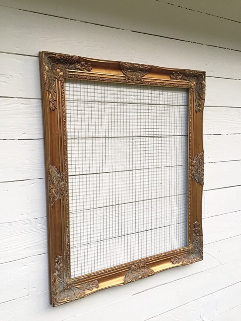 Gold Wire Frame Home Decoren Memo Board Image 0